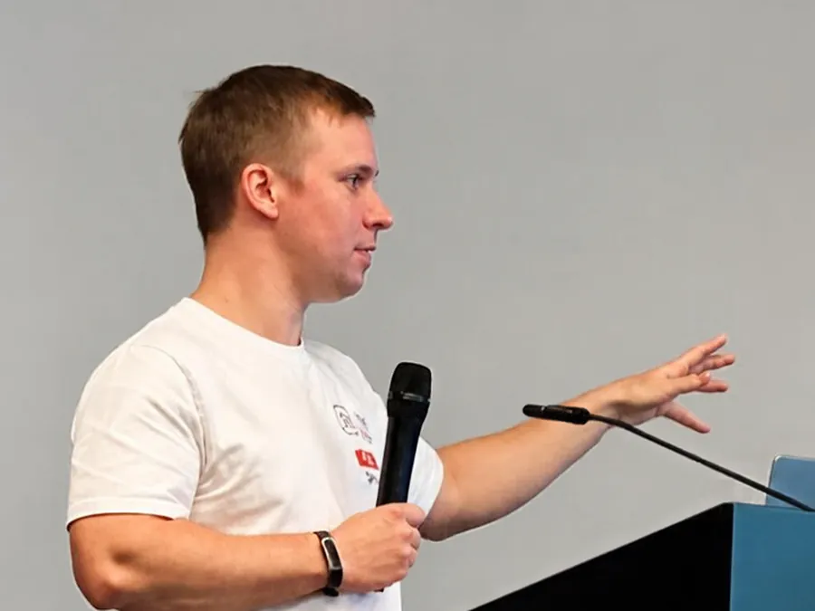 Talk about AI in front of an audience